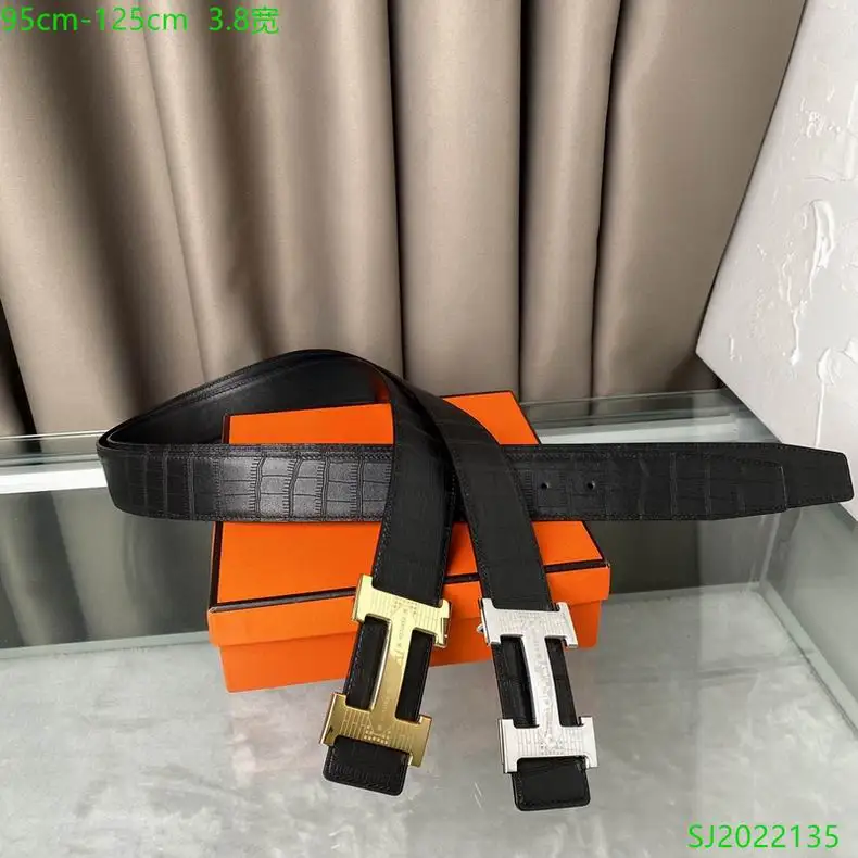 Hermes Belt 38mmX95-125cm 7D101